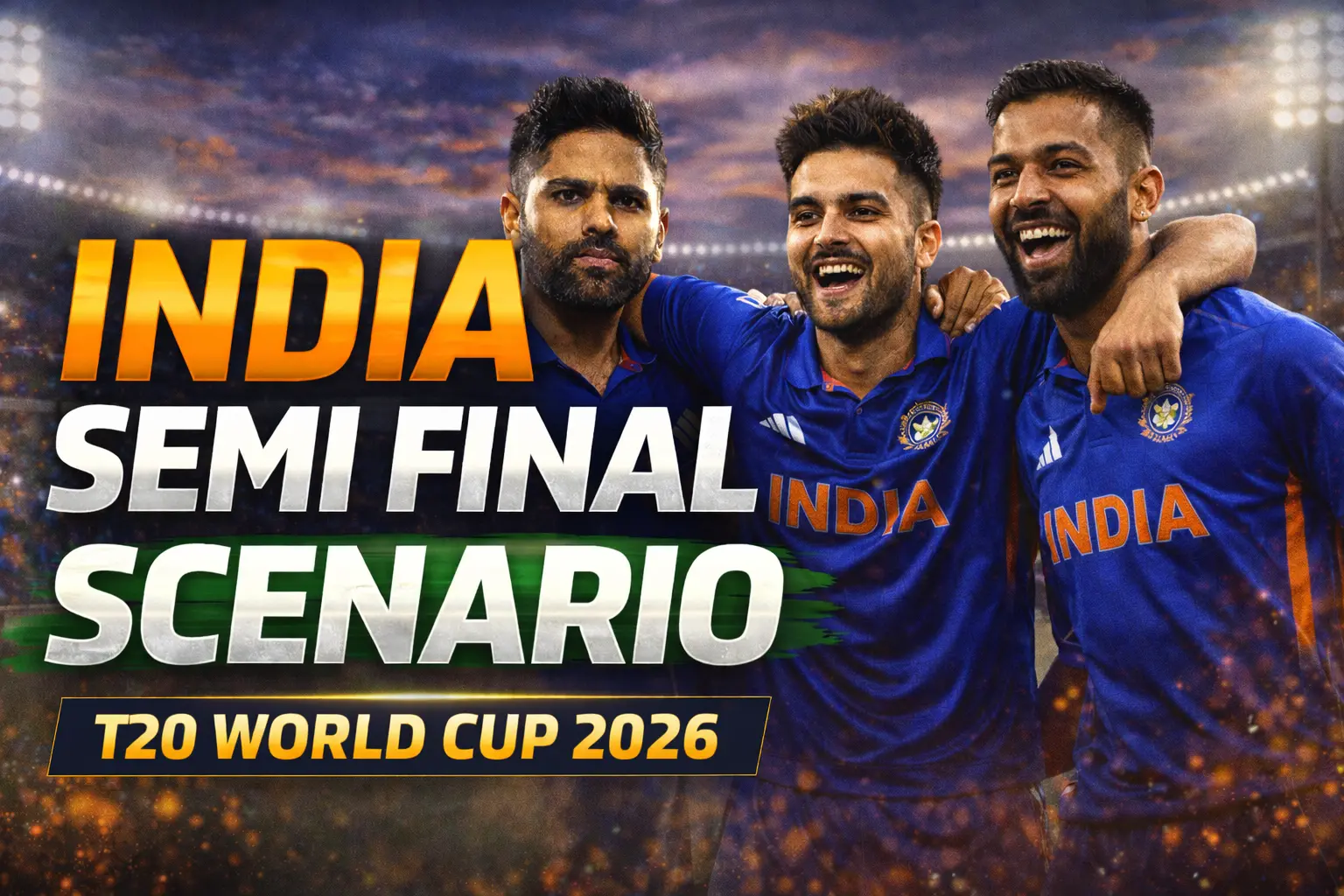 India Qualification Scenario for Semi Final – T20 World Cup 2026 Explained