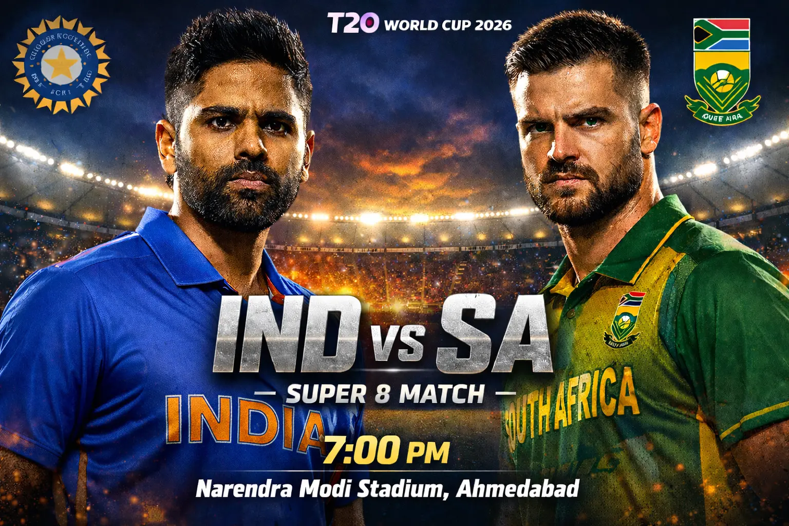 India vs South Africa Result – SA Beat India by 76 Runs | Super 8 Match Summary