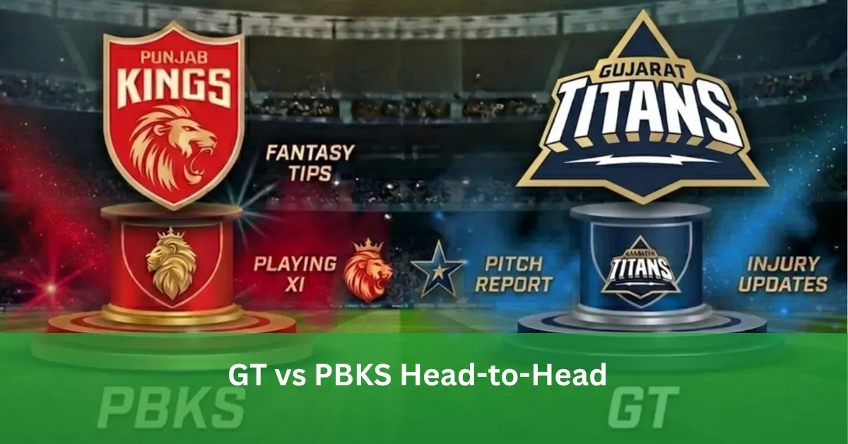 GT vs PBKS Head-to-Head