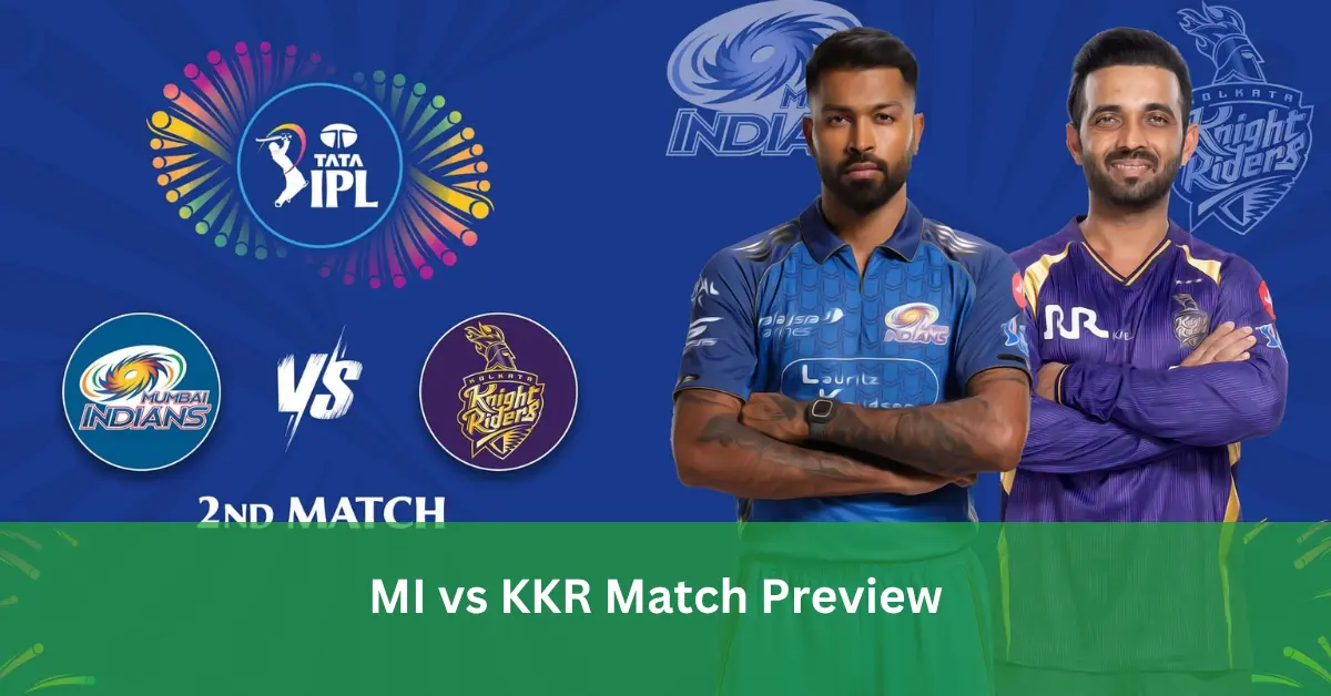 MI vs KKR Match Preview