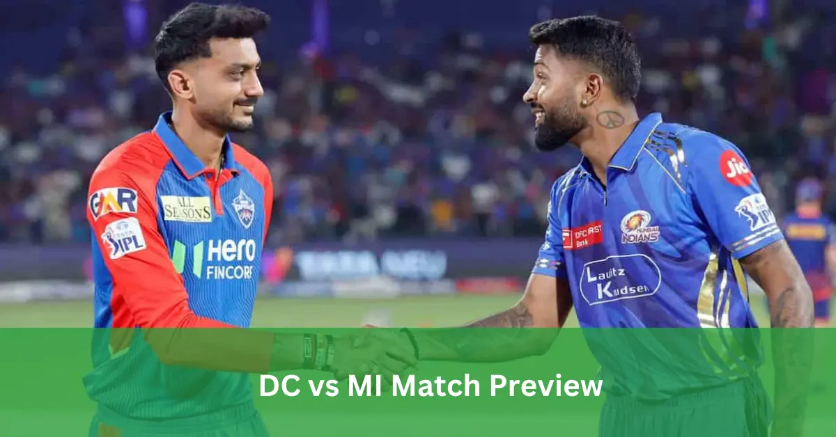 DC vs MI Match Preview