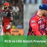 RCB vs LSG Match Preview